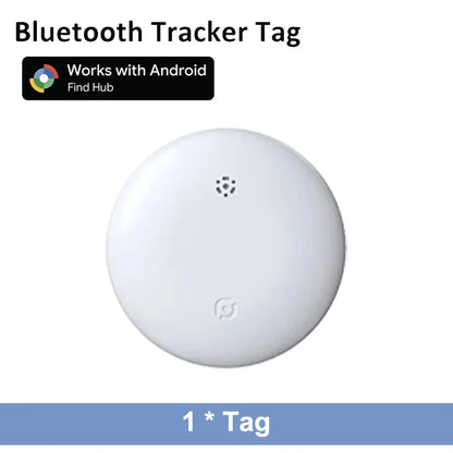 Bluetooth Tracker for Pets - Compatible with Google Find My (Android Only) - Cat Location Tracker with Holder and Collar Attachment